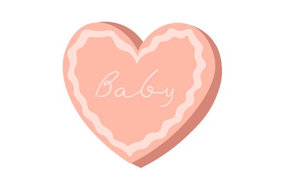 Candy Heart Baby Sticker: A Designer's Review