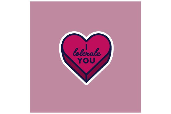 Candy Heart I Tolerate You: A Designer's Stitch Review