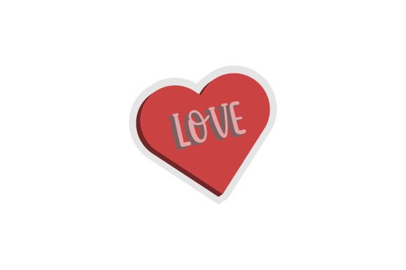 Candy Heart Love Sticker: A Designer's Review for Valentine Embroidery