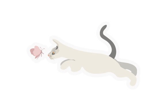 Cute Cat Hunting Sticker: A Designer's Real-World Review