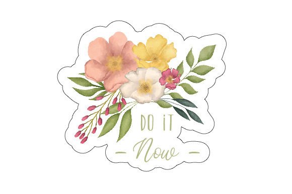 Do It Now Sticker Watercolor: A Designer's Real-World Review