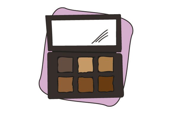 Eyeshadow Palette Sticker: A Designer's Review for Embroidery