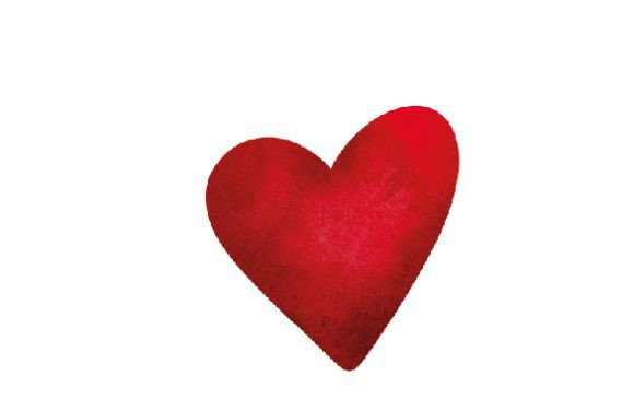 Heart Sticker, Watercolor: A Designer's Review for Embroidery