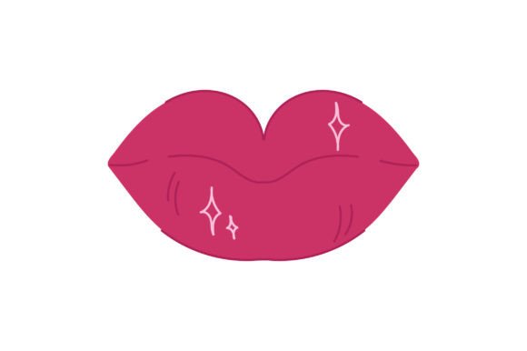 Kissy Lips Sticker: A Designer's Review for Embroidery Projects
