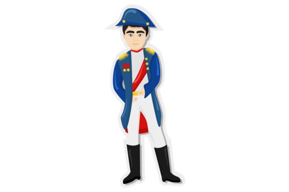 Napoleon Bonaparte Sticker: A Designer's Review for Embroidery