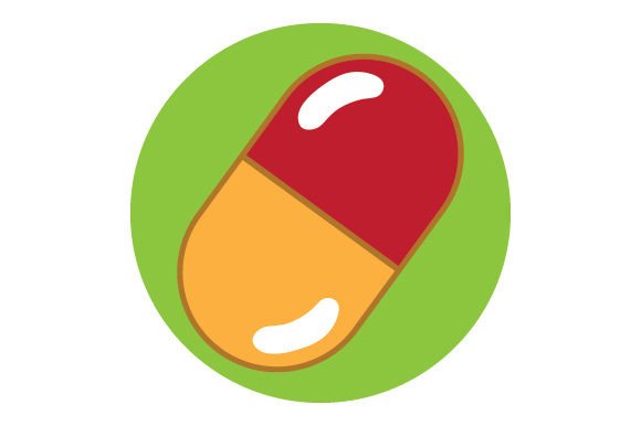 Pill - Sticker: A Designer's Take on Medical Embroidery
