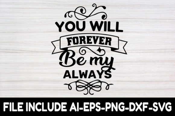 Review: Wedding SVG Design, You Will Forever Be