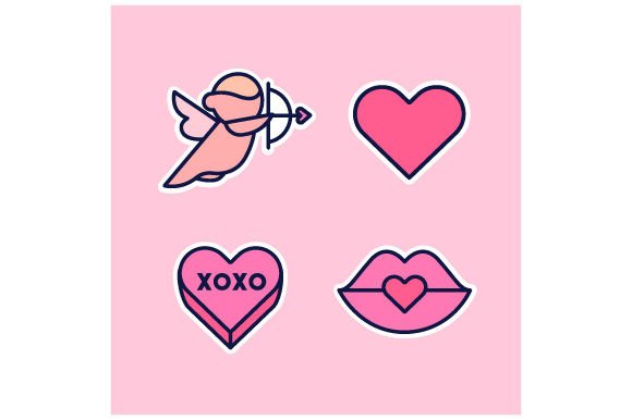 Valentine's Day Sticker Set: A Designer's Review